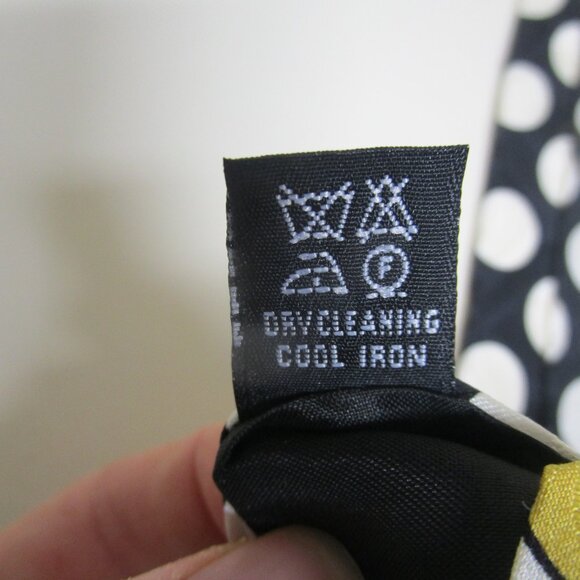 Mickey & Co Disney Gothenberg Sweden Atlas Design Mens Silk Tie Italy Polka Dot - Picture 8 of 10